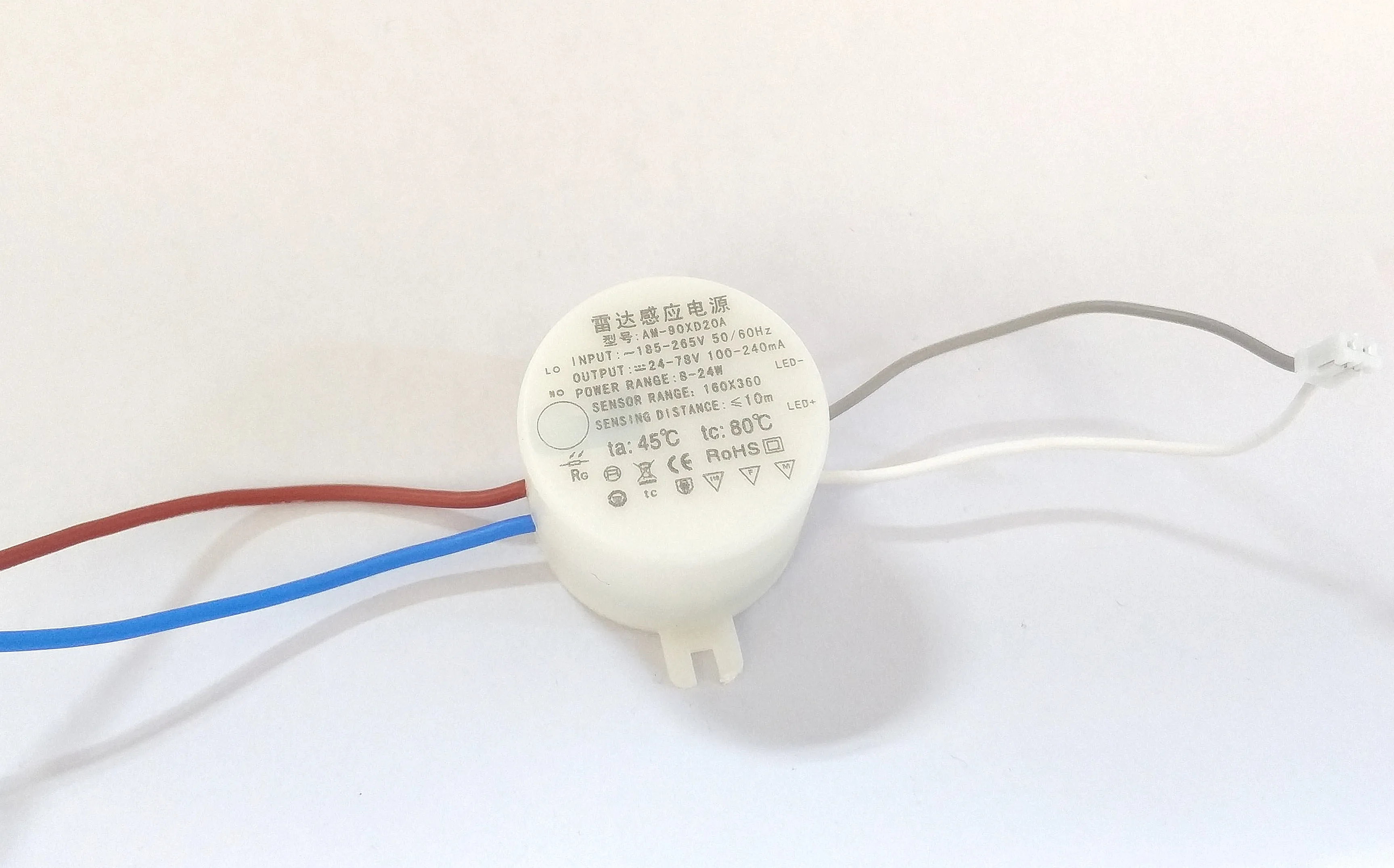 Direct Sale Multi Current 5.8GHz 20B Smart On Off Motion Sensor LED Driver For led panel light downlight troffer Downlight