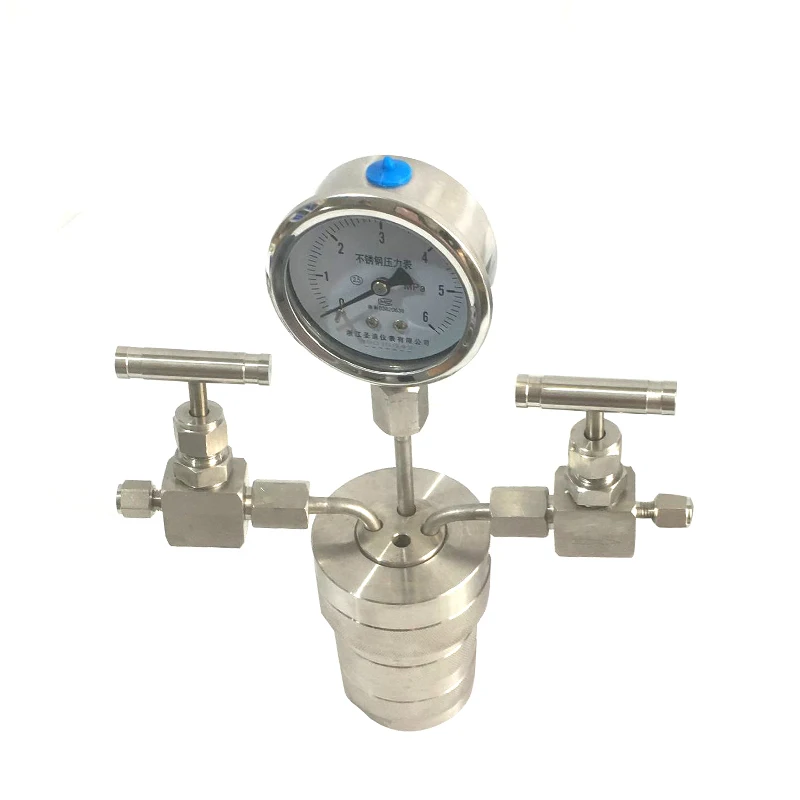 250 мл Магнитный мешалный автоклав пиролизный лабораторный микро химический гидротермореактор высокого давления