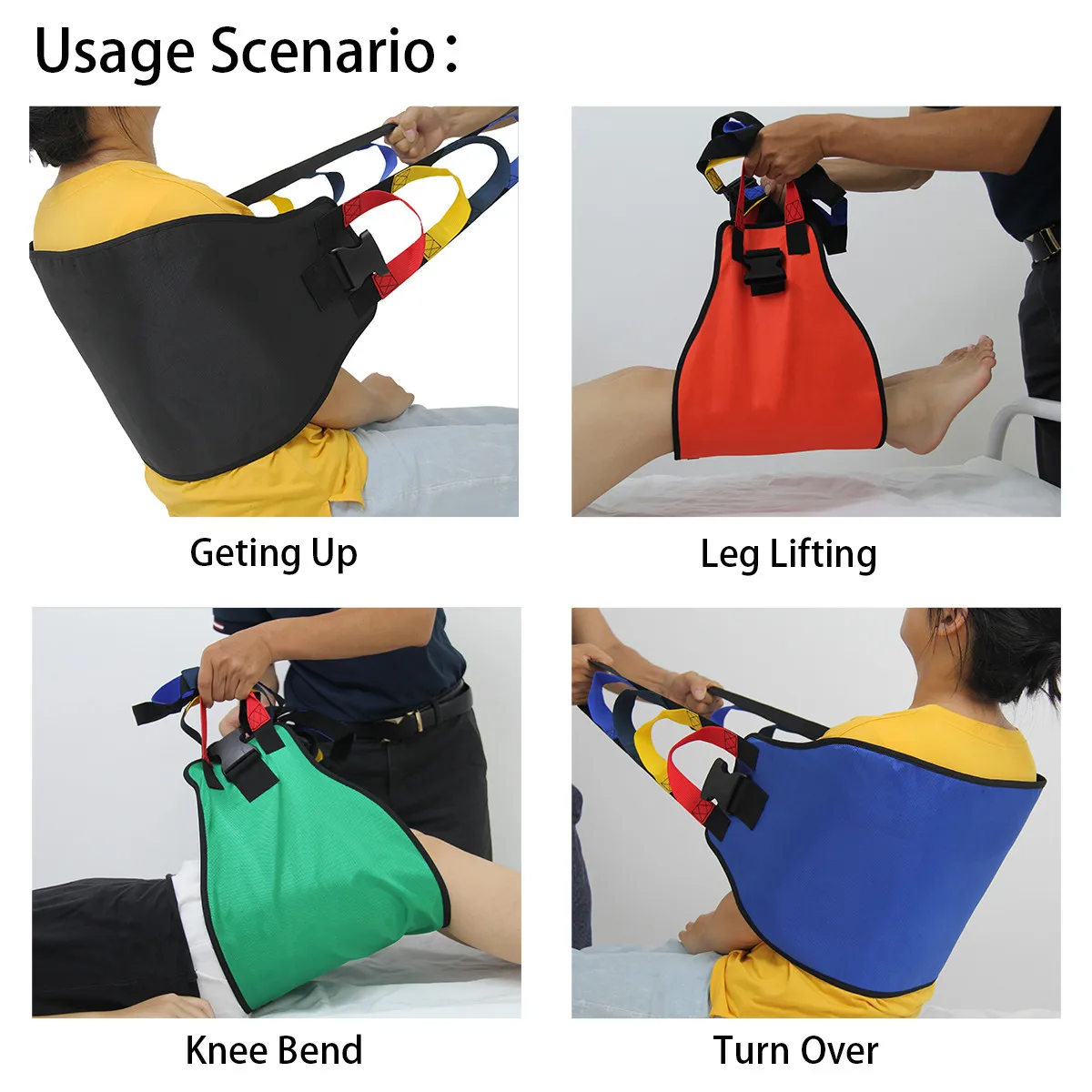 Stand Assistance Sling Patient  Lift Sling Heavy Duty Transfer Sling for Movement Quicker Easier Safer Transfers & Toileting