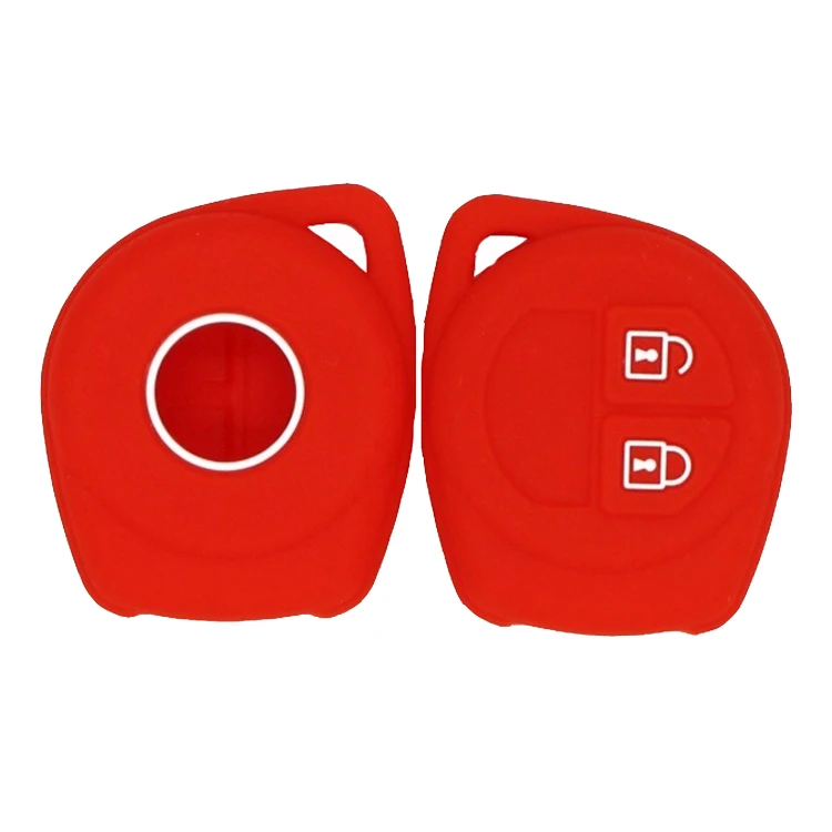 Silicone Protective Car Key Cover for Suzuki Sport 2 Button Car Key Keyless Go