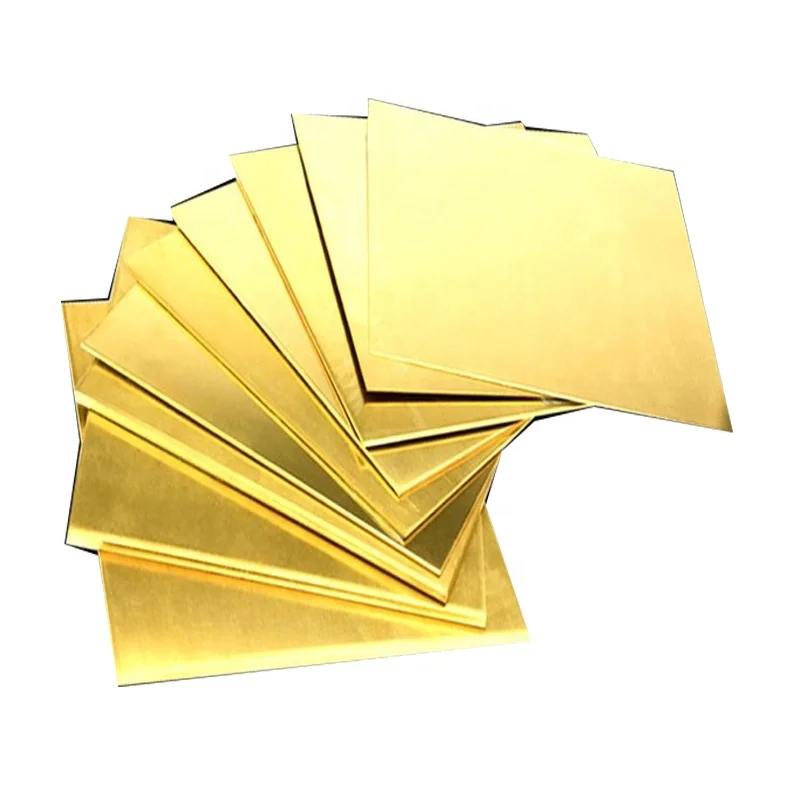 0.3mm-5 mm Thickness Customized 0.1mm 99.9% Pure C Copper Sheet Price Brass Sheet / Plate