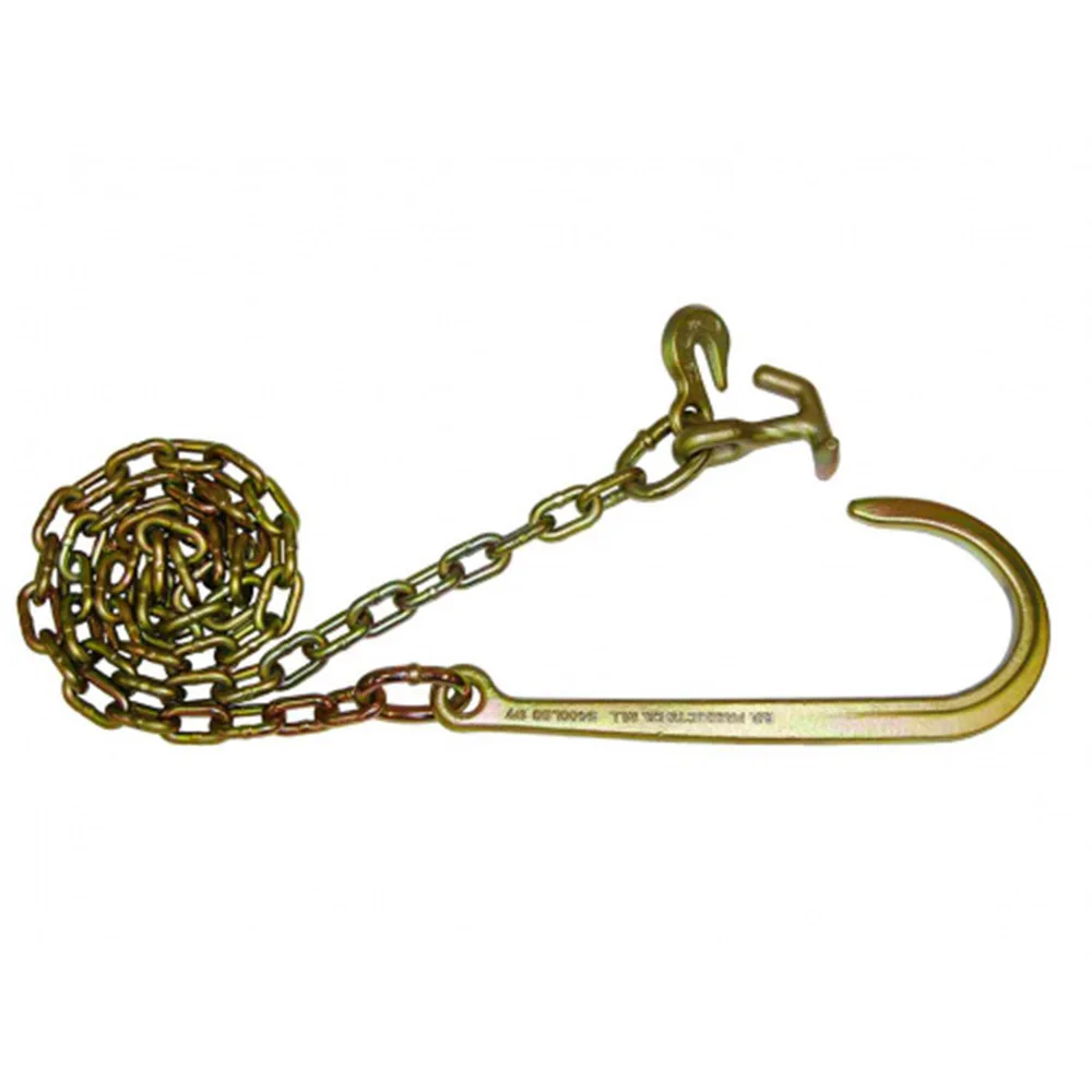 Heavy duty ratchet strap Accessories Hooks Towing  Chain 3/8 1/2