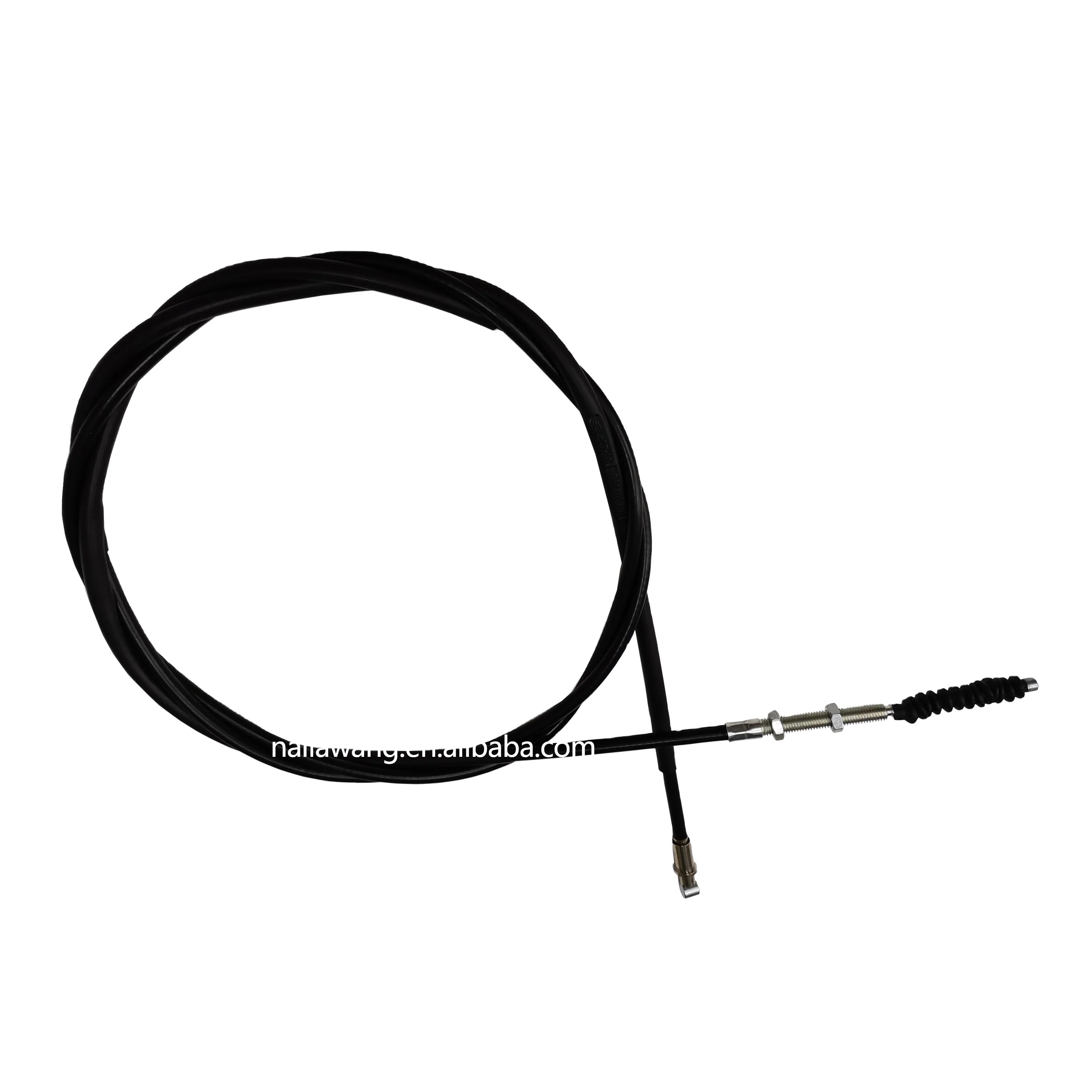 China supplier iso 2 wheeler spare parts universal tvs clutch cable price for TVS160 motorcycle