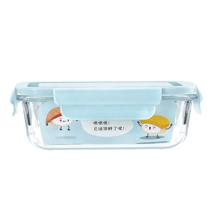 Food Container Glass Lunch Box Set With Bag