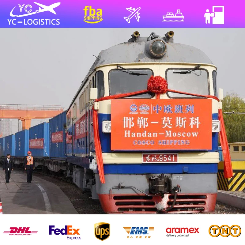 Train Shipping Railway Ddp Shipping Agent From China to UK DE FR IT Europe