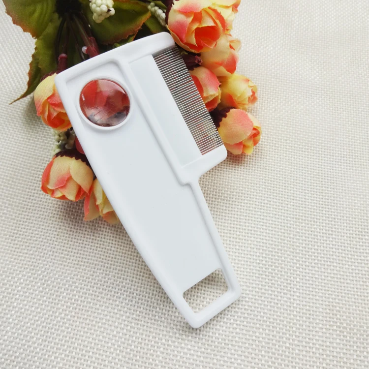 Factory Wholesale PP Handle Kids Pet  Anti Nit Flea Terminator Remove Cleaner Stainless Steel Head Lice Comb