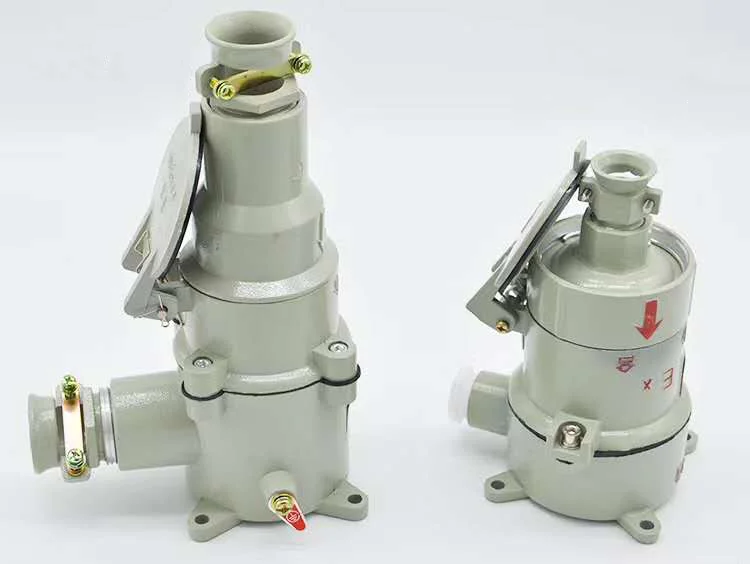 2020 IP 65 for gas oil  chemical environment 32A 4pin aluminum explosion proof Plug & Socket