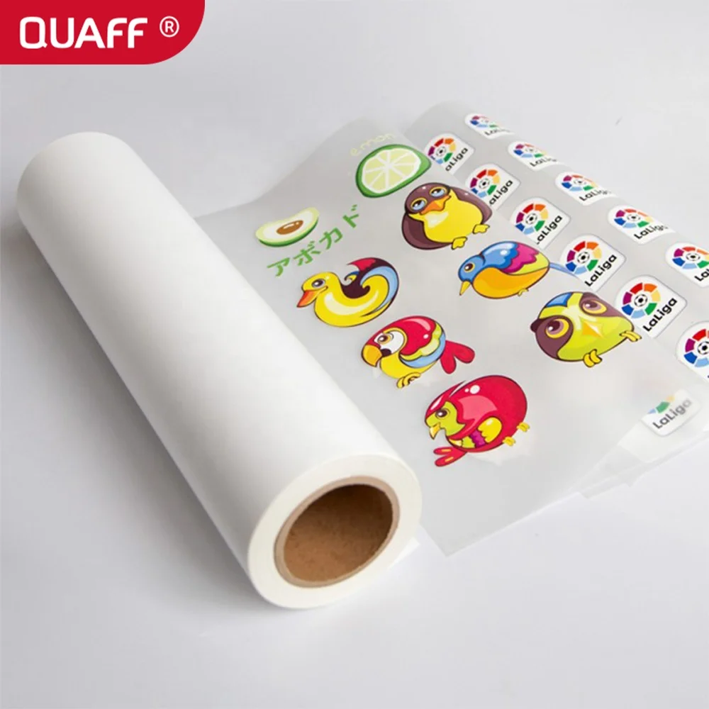 QUAFF wholesale DTF film Heat Transfer PET Film for DTF Printer 30CM 60CM
