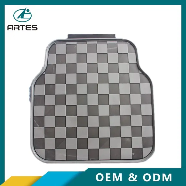 Premium OEM Factory Protection Universal 4pcs Silicone Rubber Raw Materials Waterproof Custom Car Floor Mats