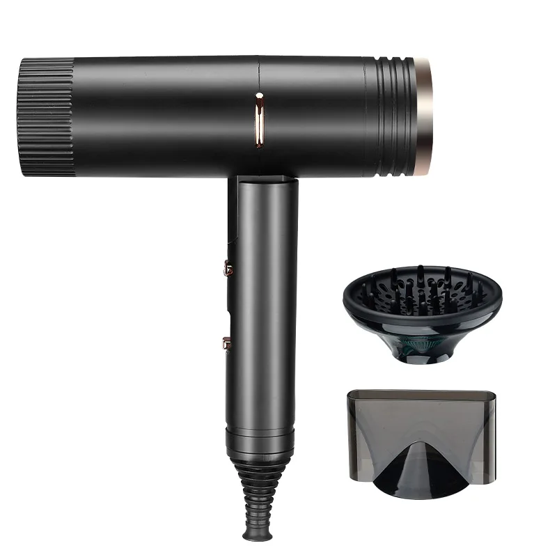 Lightweight Green T2 Hair Dryer Fast Drying Foldable Hair Blower Lossless Air Duct