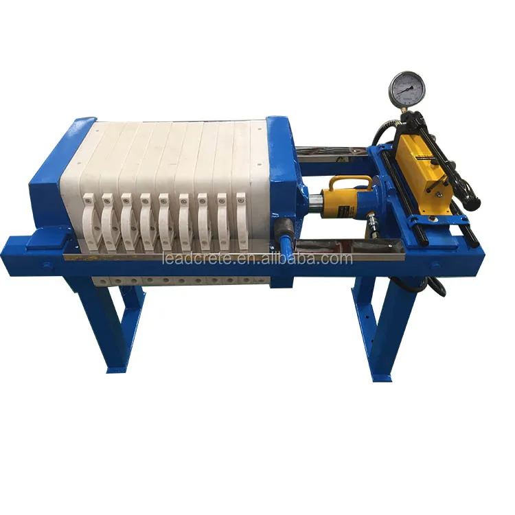 320mm Small Manual Jack Filter Press Equipment for Edible Oil