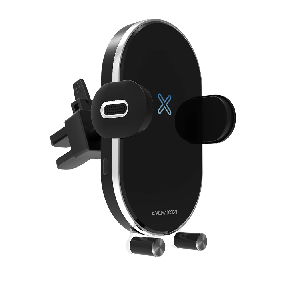 2020 Amazon FBA доставка 15 Вт зарядное устройство для автомобиля беспроводная зарядка Автомобильный датчик с сертификацией KC