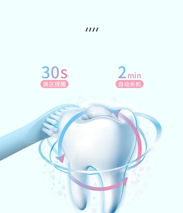 Wholesale 4 Colors Available Fashionable Electromagnetic Suspension Top Quality Electric Tooth Brush