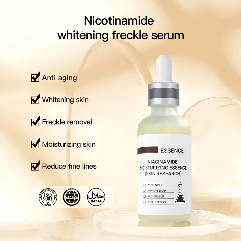 Essence Serum Niacinamide Serum Face Vibrant Glamour Hyaluronic Acid Facial Moisturizer Female Anti aging Serum