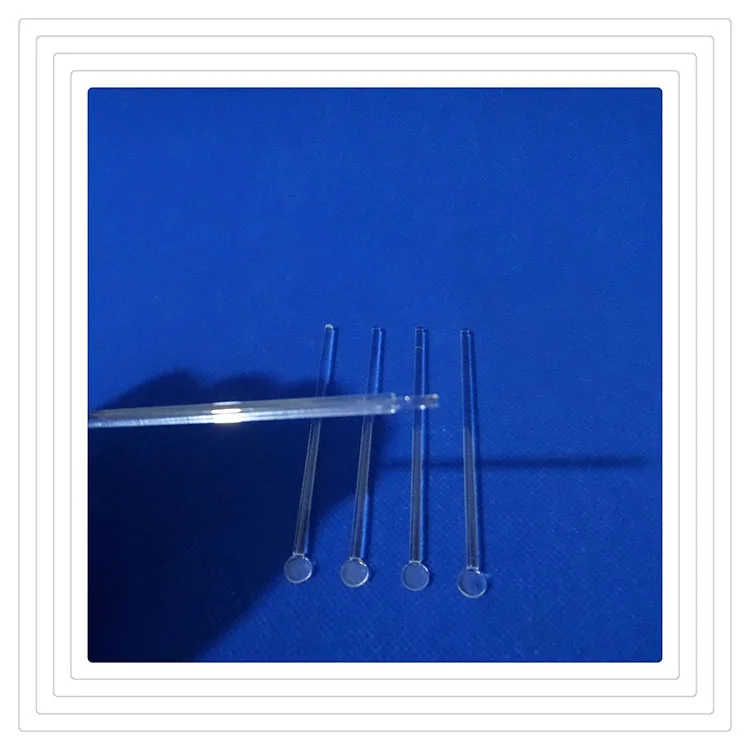 Капиллярный стержень, плавленое кварцевое стекло, Лидер продаж, Полупроводниковые кварцевые стержни на заказ, поставщик кварцевых стержней