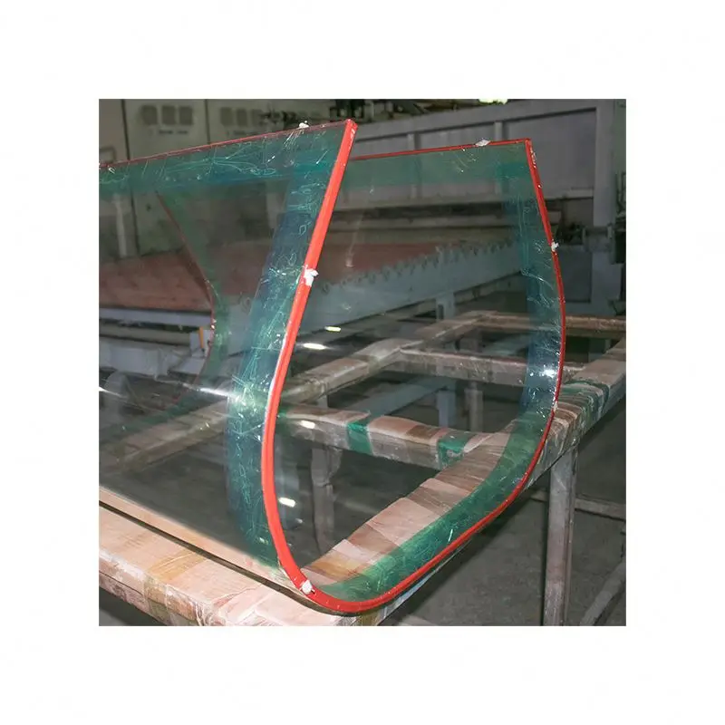 curved tempered glass architecture customized size safety 5mm 6mm 8mm 10mm bend toughened glass panels manufacturers price