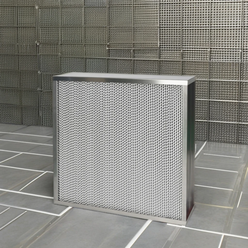 Industrial HEPA Air Filter Chimney Medium fiberglass Carbon Paper Cardboard Panel Filter Glass Fiber Engine Used Manufacturer