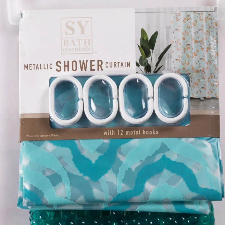 Набор занавесок для душа/коврик из ПВХ