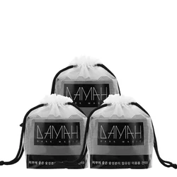 DAMAH  Disposable 100% Cotton Washable Dark Magic Bamboo Charcoal Facial Tissue Towel