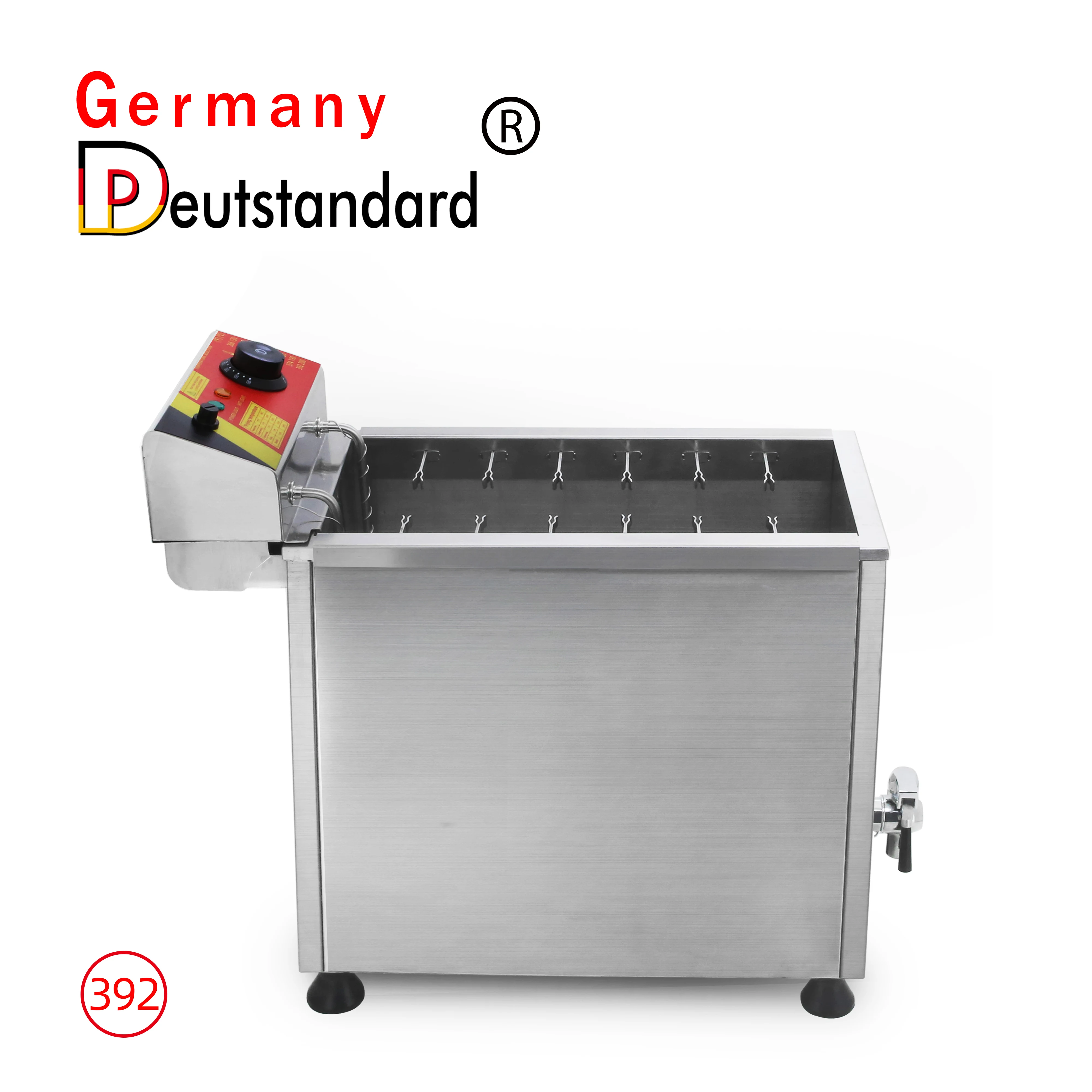 Korean Hot Dog Machine Corn Dog Deep Fryer Machine  Stainless Steel Snack machine with CE