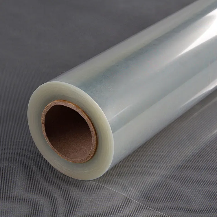 Factory  transparent PET film with glue gloss PET protective film