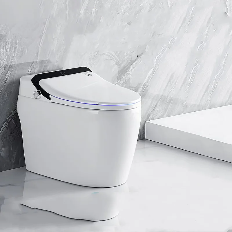Wholesale Customization bathroom integrated intelligent toilet Intelligent Bidet With The And Ambient Light  Luxury Smart Toilet