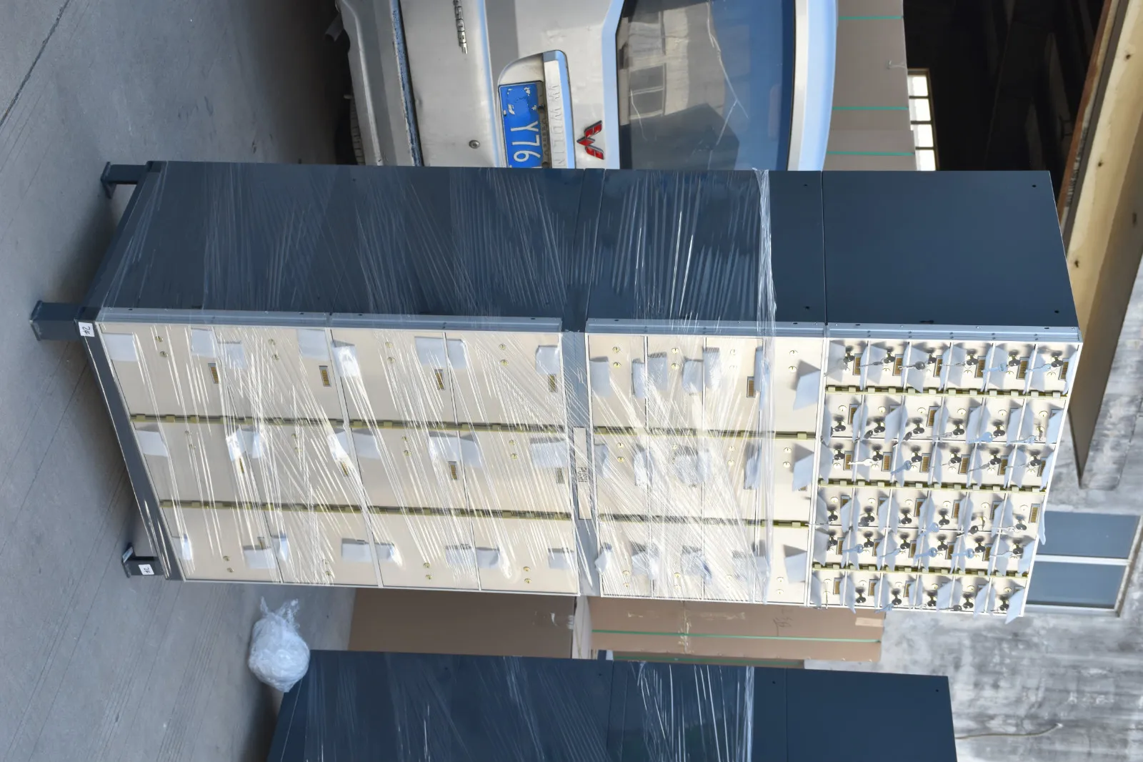 10mm stainless steel Metal External hinge Bank Safe Deposit Box gun safe storage locker for vault room