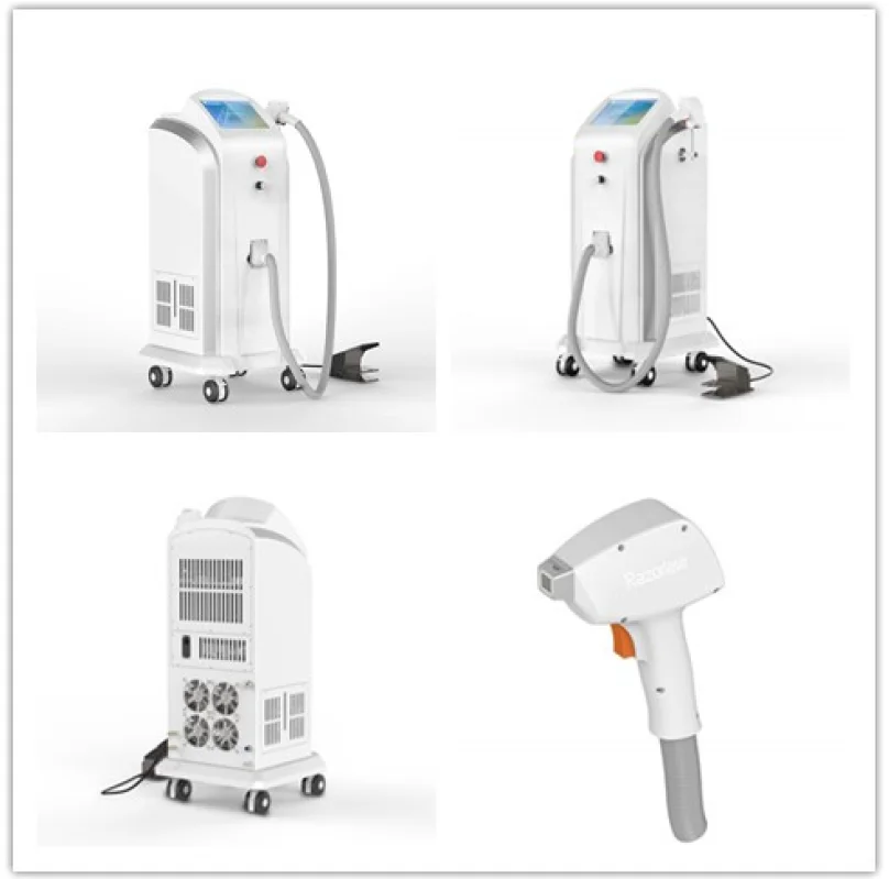 2022 High Power Beauty equipment 755nm 808nm 1064nm 3 wavelength diode laser hair removal machine price
