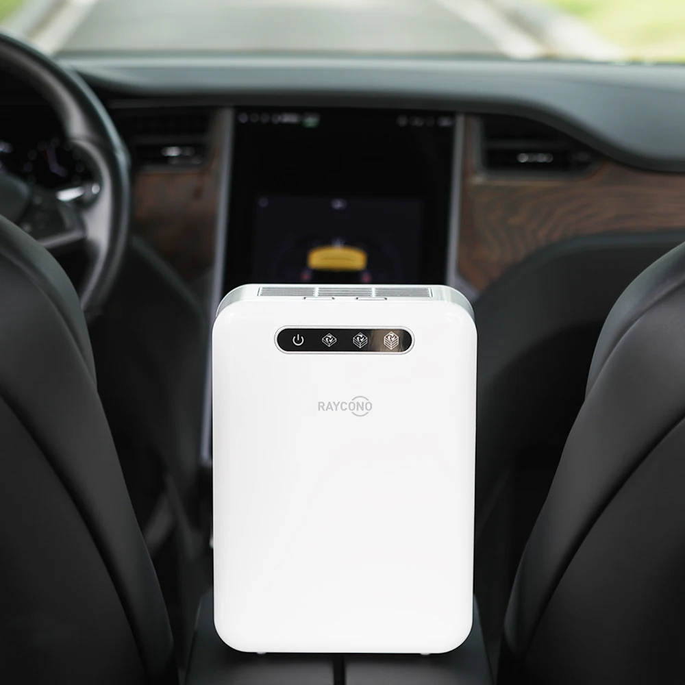 Air Clean Negative Ion Carbon Hepa Filter Car Air Purifier with Sterilization Function