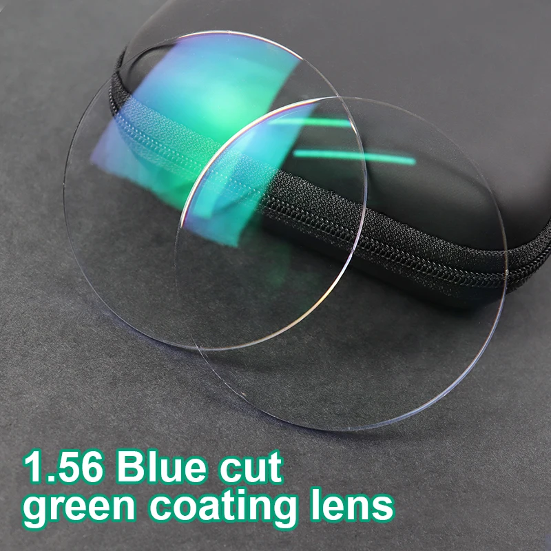 Wholesale 1.56 Blue Light Blocking Glasses Optical Lens Anti Reflection Blue Cut Spectacle Glass Lens