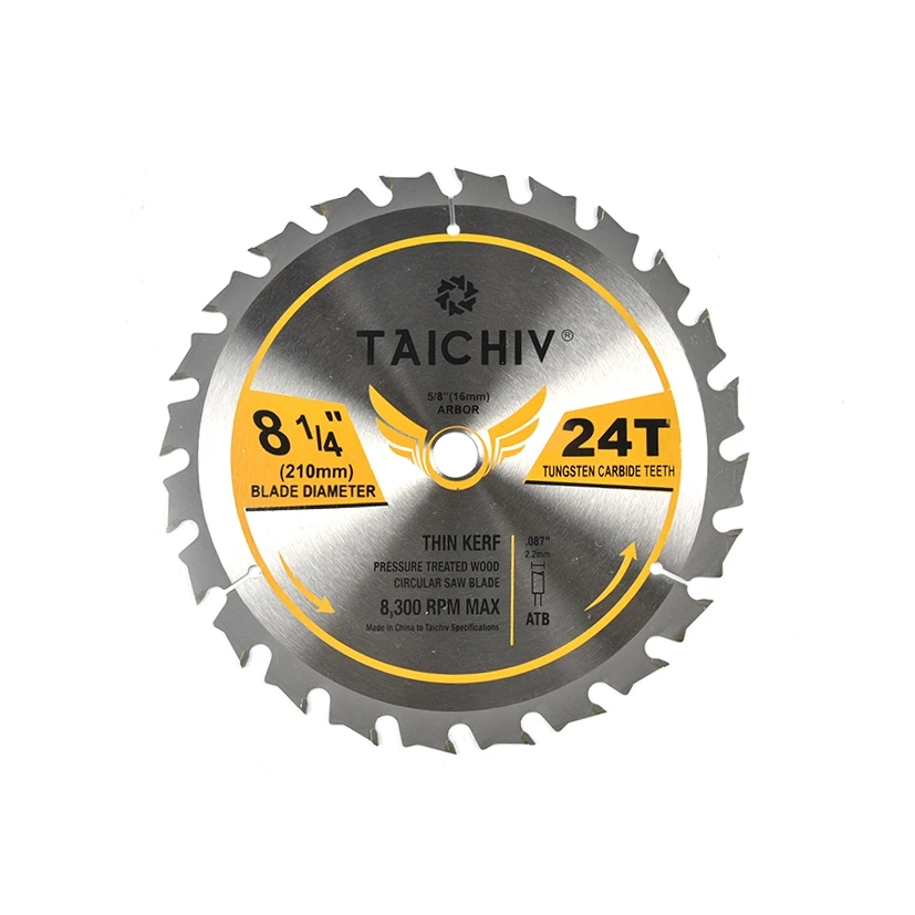 
210*24T 40T 60T 80T TCT saw blade Circular Saw Blade for Wood 
