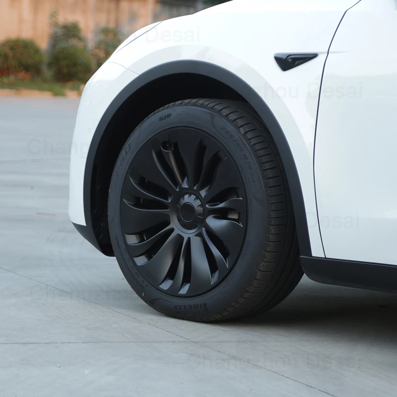 2021 2022 2023 Car Exterior Accessories 19 Inch Wheel Cover Modification Vortex Wheel hub cover For Tesla Model Y