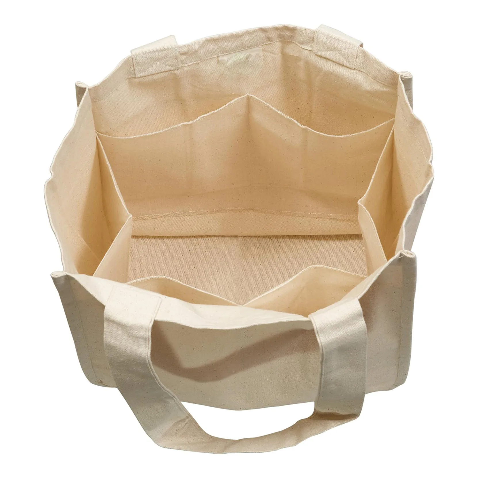 Best Shopping Inner Compartment Organic Cotton Washable Thick Edge Canvas Tote Bags Wholesale Canada