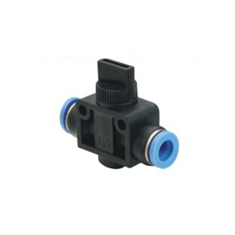 Hvff Series Plastic Hand Valve Air Flow Regulating Male Speed Controller Pneumatic Fittings