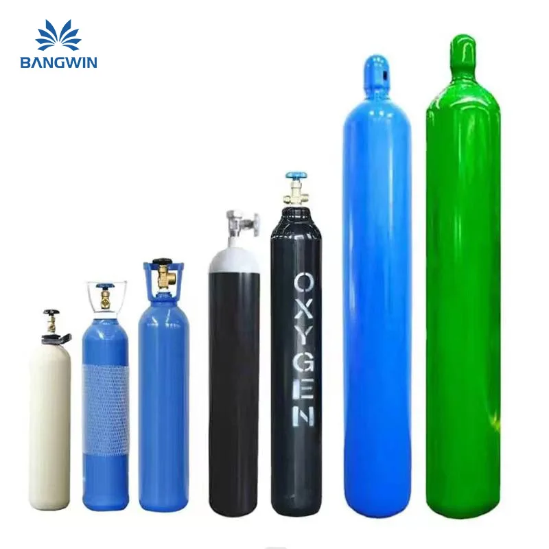 Seamless 5l 150bar Oxygene Cylinder Tank Bottle High Pressure Medical Cylinder