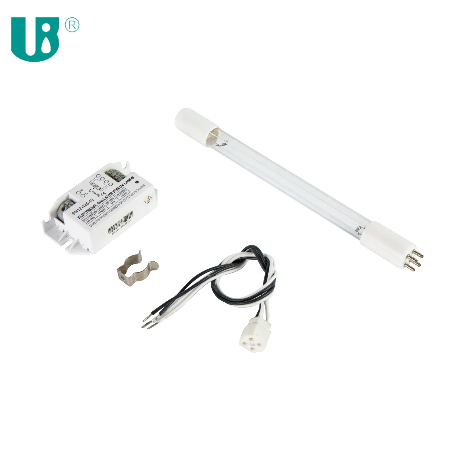 GPH212T5L4P uvc бактерицидные лампы 10 Вт 212 мм 253.7nm t5 4 Pin стерилизатор