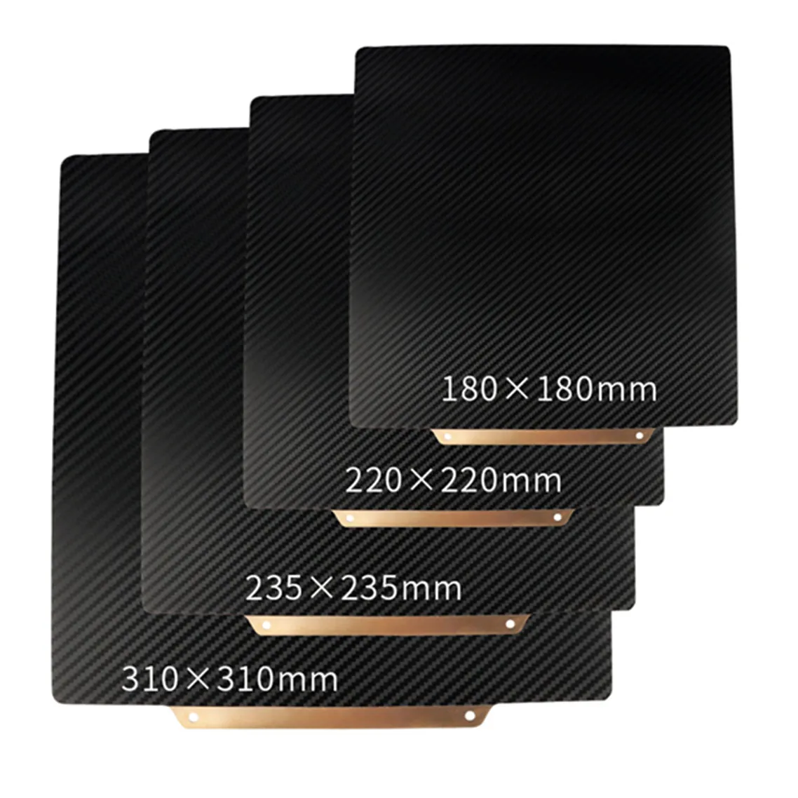 180/220/235/310/350mm Flexible Spring Steel Sheet PET Textured Double Side Magnetic Base Hotbed Build Plate For Ender-3 5 CR10