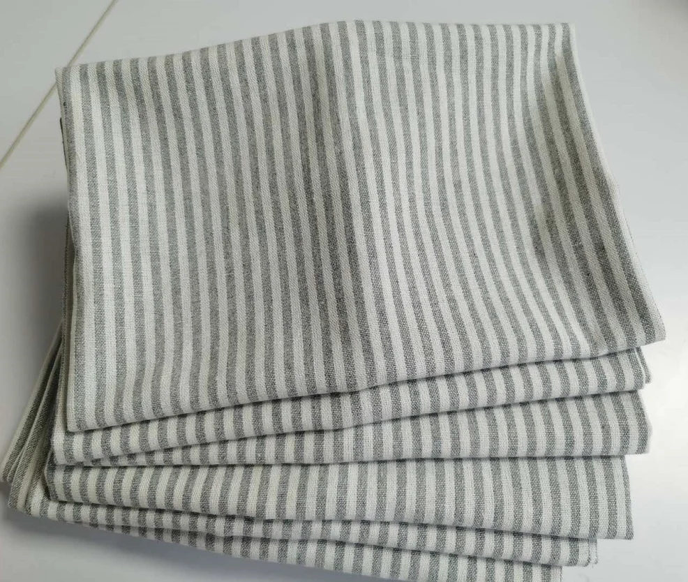 100% pure flax linen stone washed  napkin and table  runner for customer order