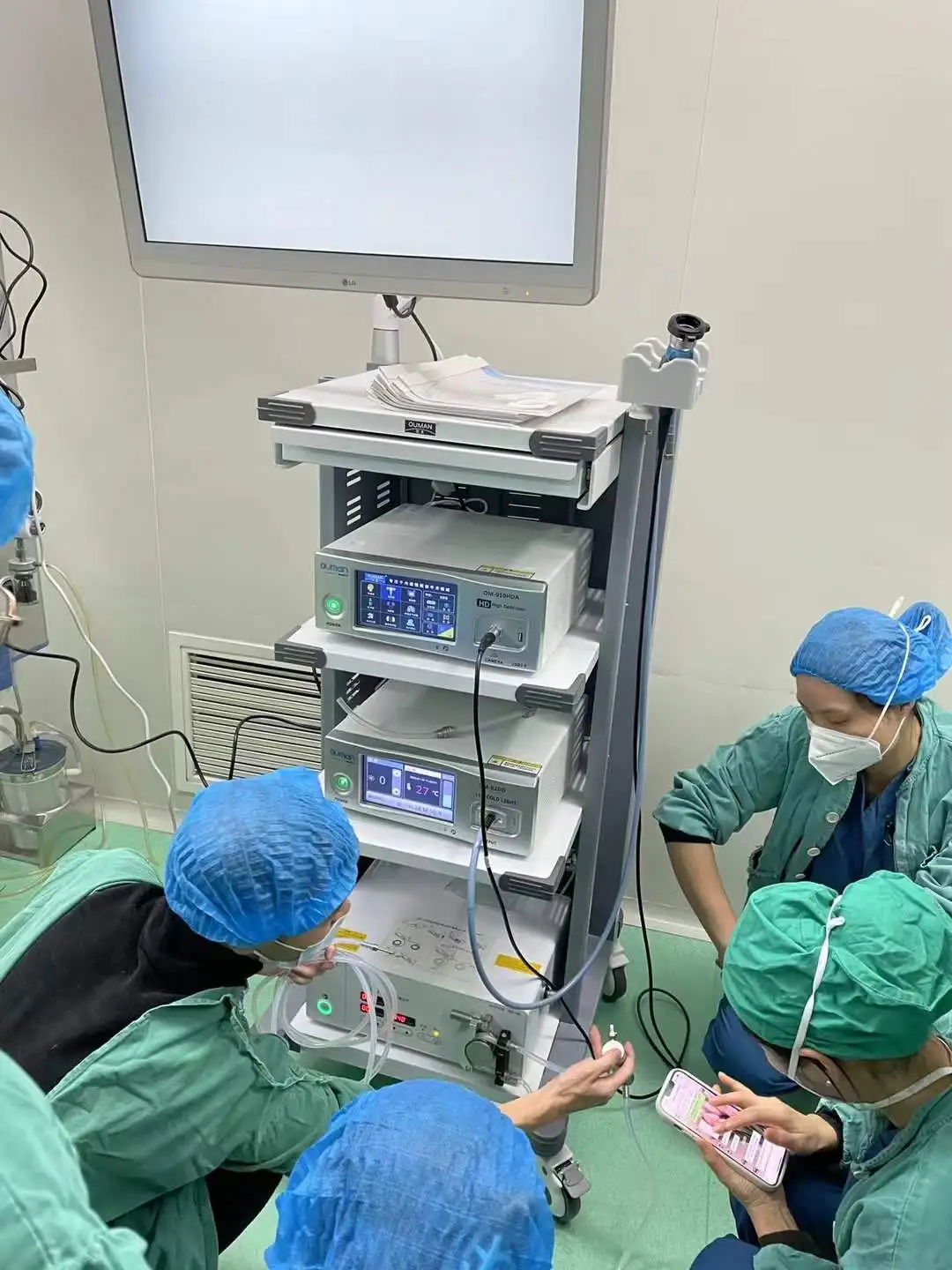 Medical Latest Endoscopy 100W LED Cold Light Source