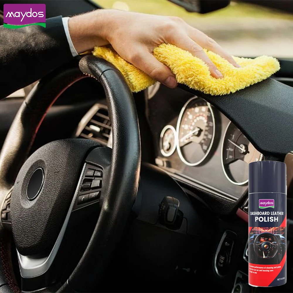 Maydos Car Wax Polish Dashboard Polish Spray Car Care Leather Protection Polish