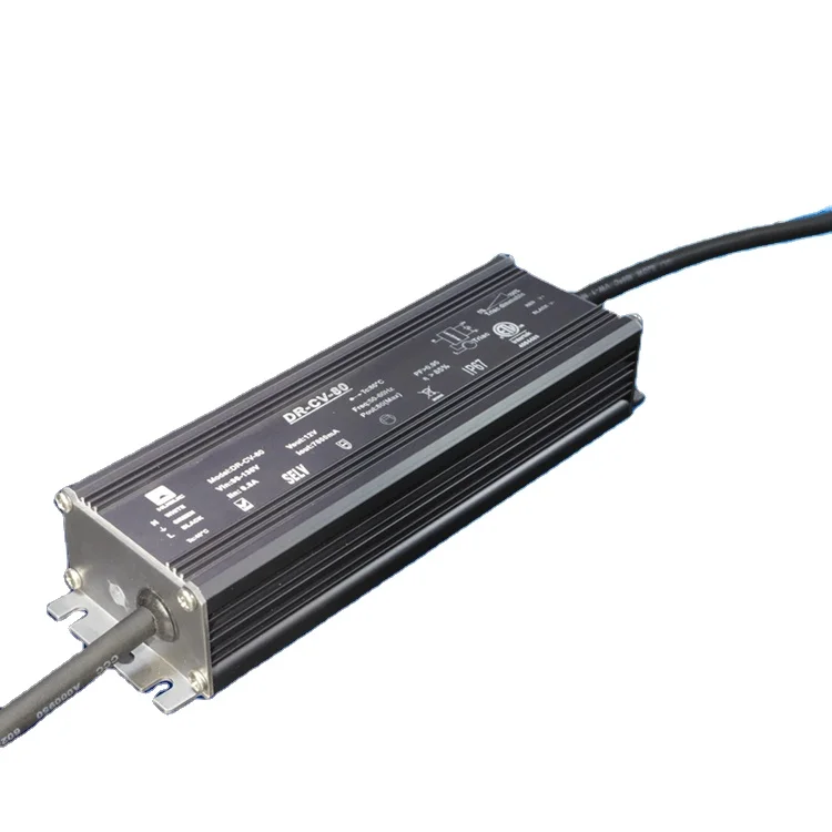 110v 100v tro 12V  ETL 0-10v 1-10v dimmable 12v 7A 100W IP67 outdoor constant voltage  led power supply