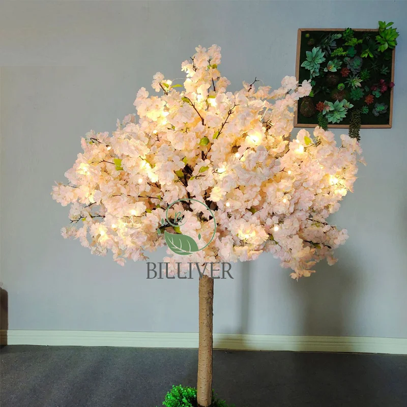1.2 -3 Meter Height Factory Price Cherry Blossom Tree Indoor Artificial Flower Tree