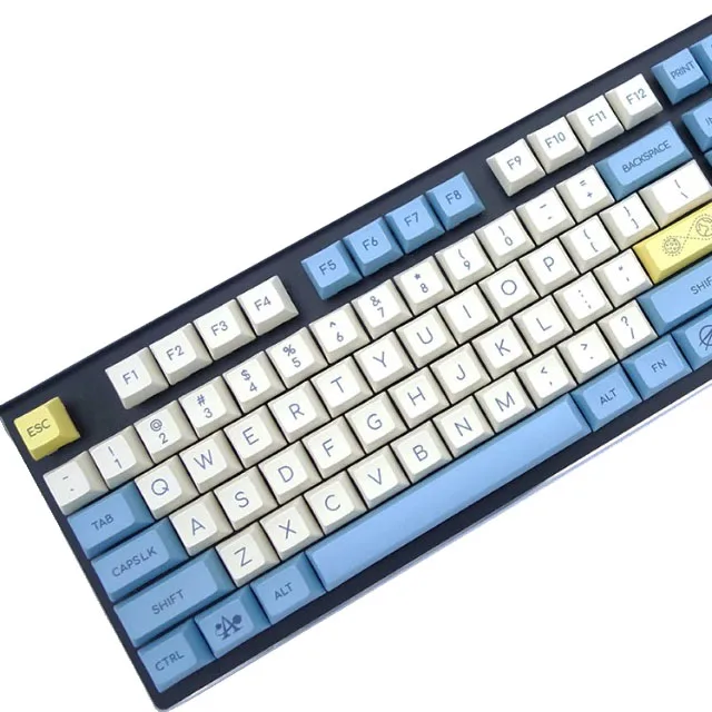 Пластиковый Xda холст пользовательский Keycap Set Round 2 для оптовых