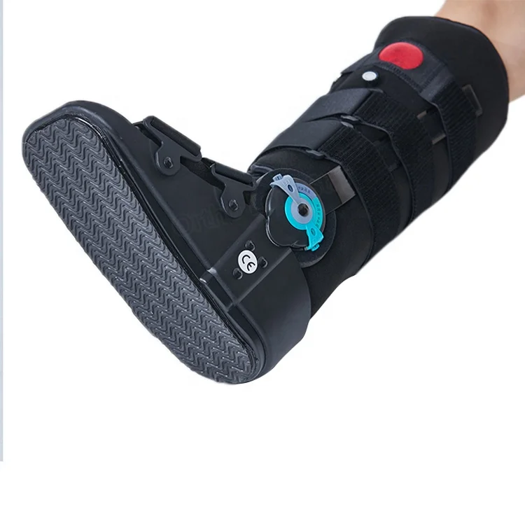Orthopedic ROM Foam Air Cast Cam Walker Boot for Soft Tissue injuries
