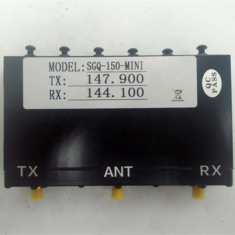 Малый размер 10 вт VHF Duplexer 136-174 мгц фильтр для двухстороннего