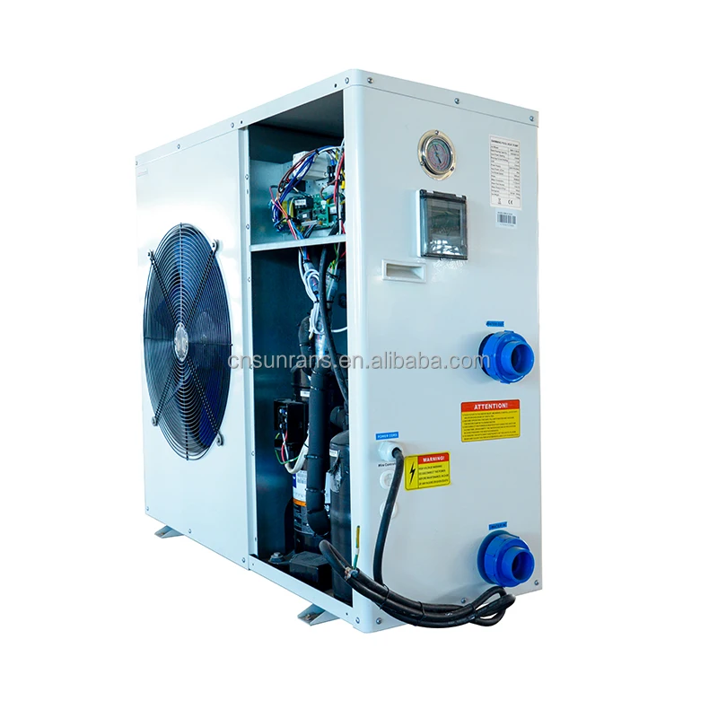 6.4COP Energy Efficient Air to Water Heat Pump for Swimming Pool R32 EVI A+++ Pool Heater Pumps