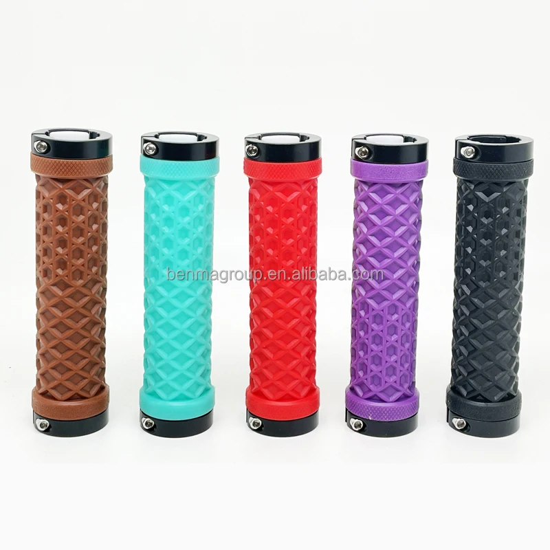 Benma Bicycle Bike MTB Cycling Accessories and Parts Lock on MTB Handlebar Grip Bar End Hand Rest Grips