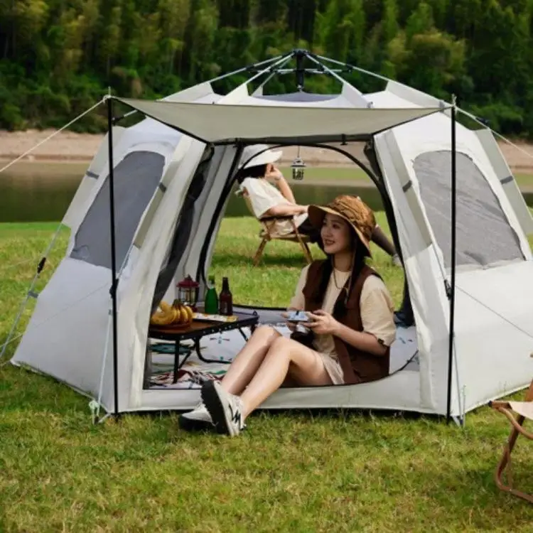 Wholesale outdoor tents Waterproof Oxford cloth picnic trekking tents