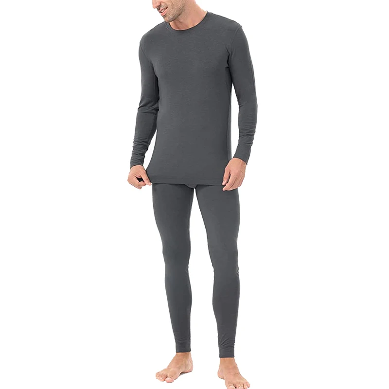 High Quality Winter Home Clothes Thermal Sleep Pyjamas Long Sleeve Suit Men Sleepwear