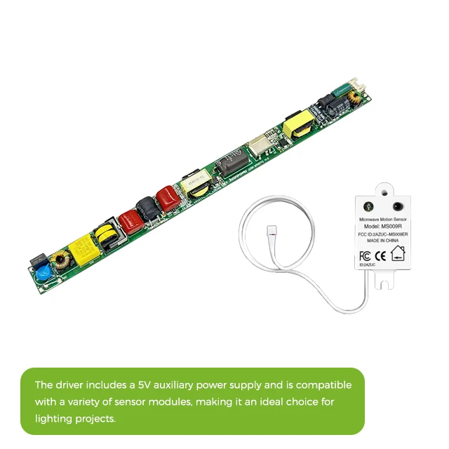 Smart 40W led tube driver Wide Output Voltage 100-210/60-140Vdc Tube Driver with Smart Modules